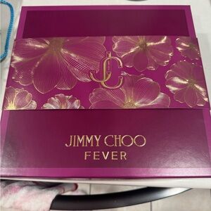 Jimmy Choo Fever Box in Purple and Gold